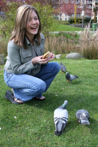 Feeding the Ducks